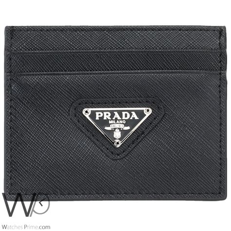 prada card wallet men's|Prada long wallet men.